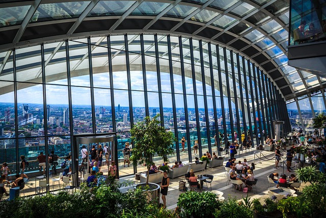 Sky Garden – Oáza klidu nad střechami Londýna